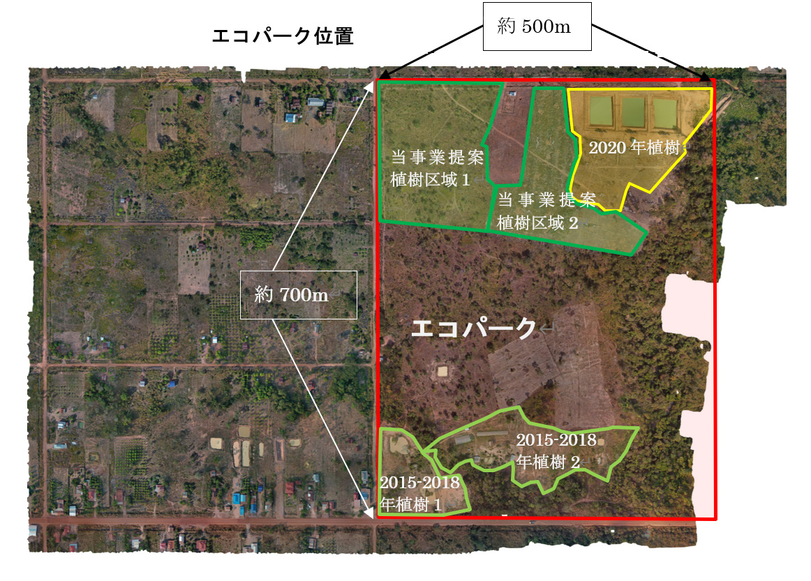 応援プロジェクト地図