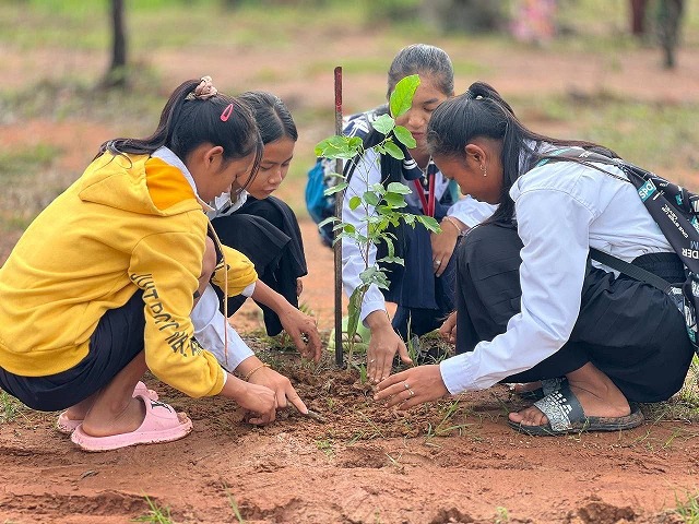 Commemorative tree planting